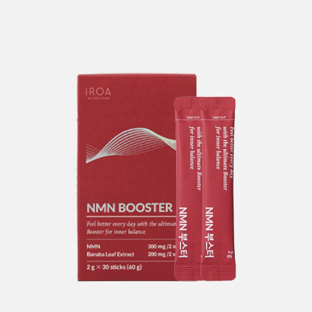 [Green Friends] IROA NMN Booster 2g 30 Packets High Purity US Sourced Nicotinamide Mononucleotide for Vitality Energy Anti Aging _ Made in Korea